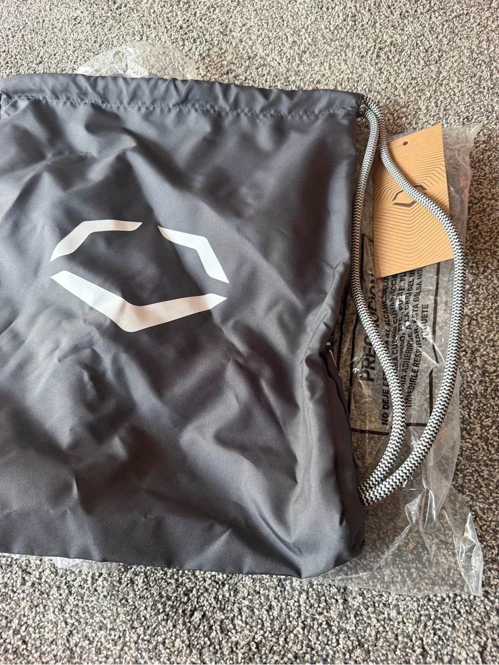 Evoshield drawstring bags